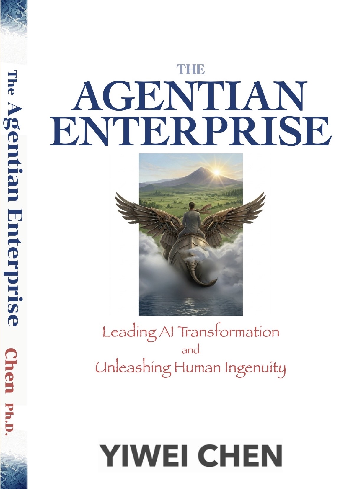 The Agentian Enterprise cover and spine